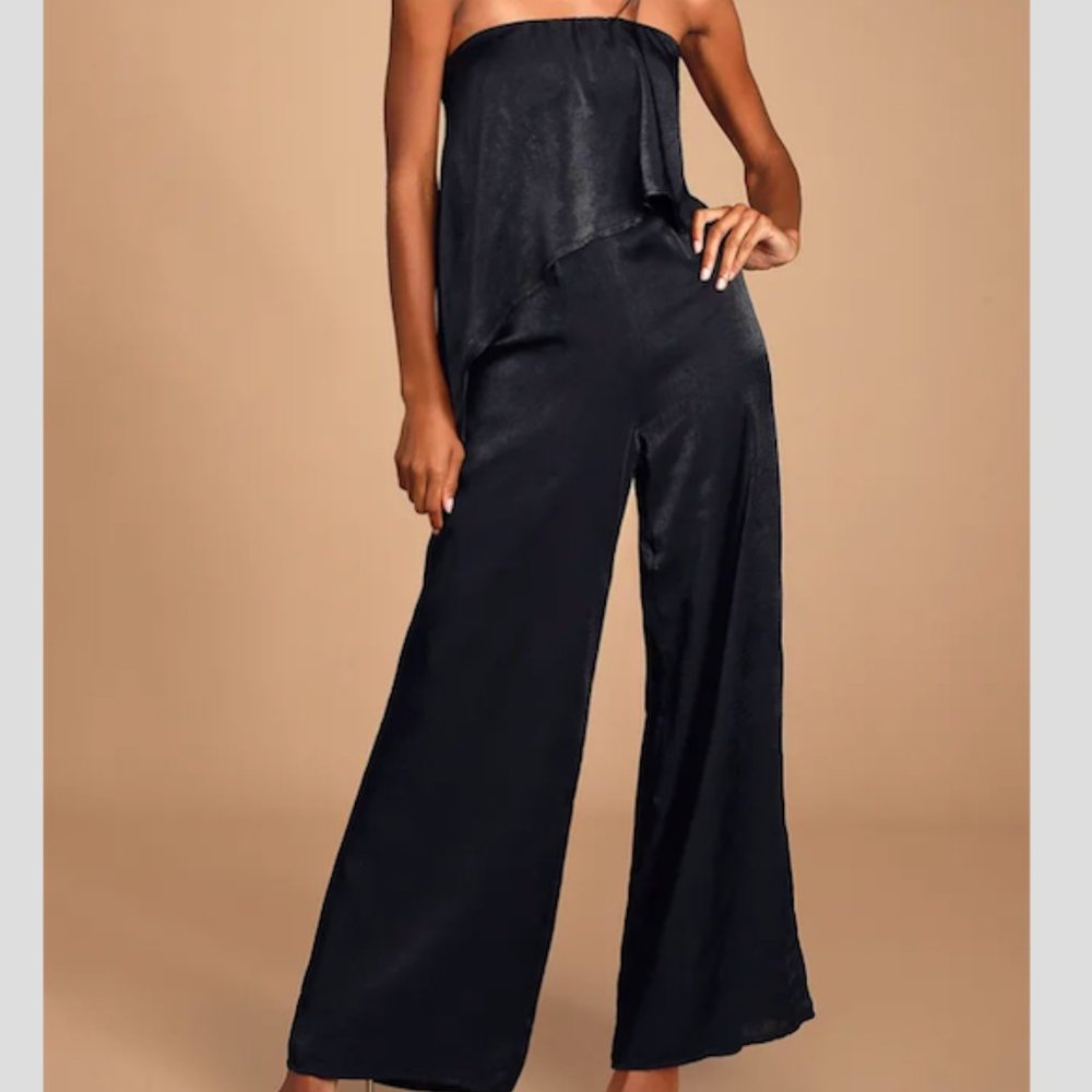 Lulu's Strapless Jumpsuit